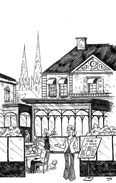 Couverture carte Grand Café été 2025- Samuel Katz
